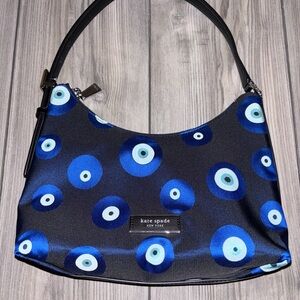 Kate Spade Sam Icon Evil Eye Jacquard Small Shoulder Bag